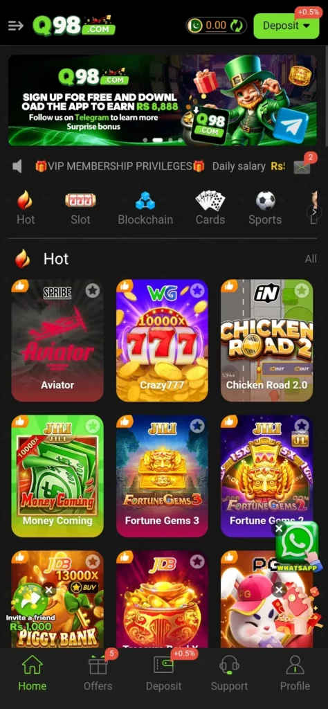 Q98 Game