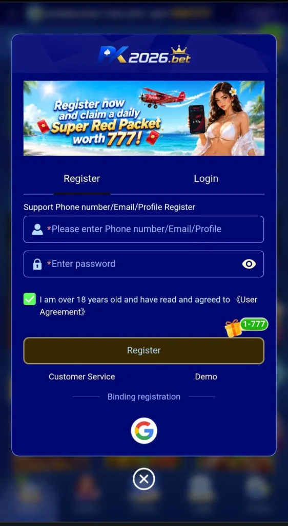 PK2026bet Game