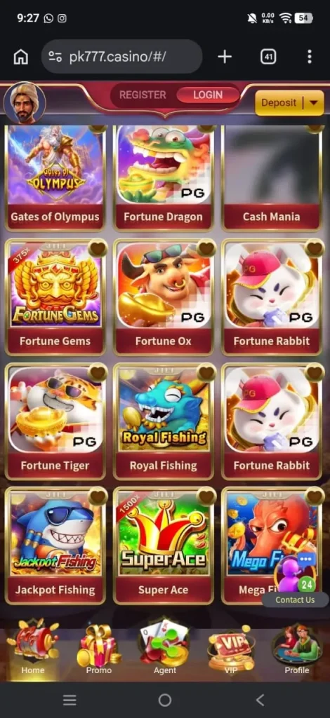 PKR 777 Game